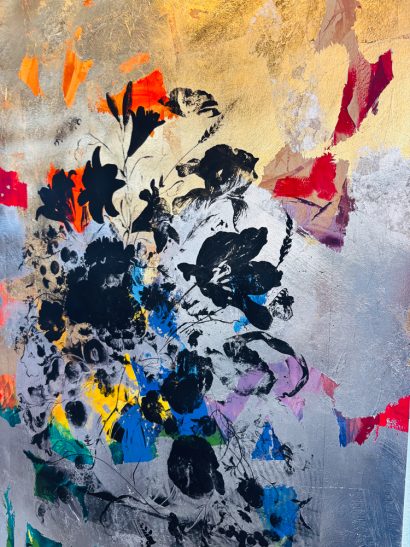 Silver & Gold_Rainbow Blossoms